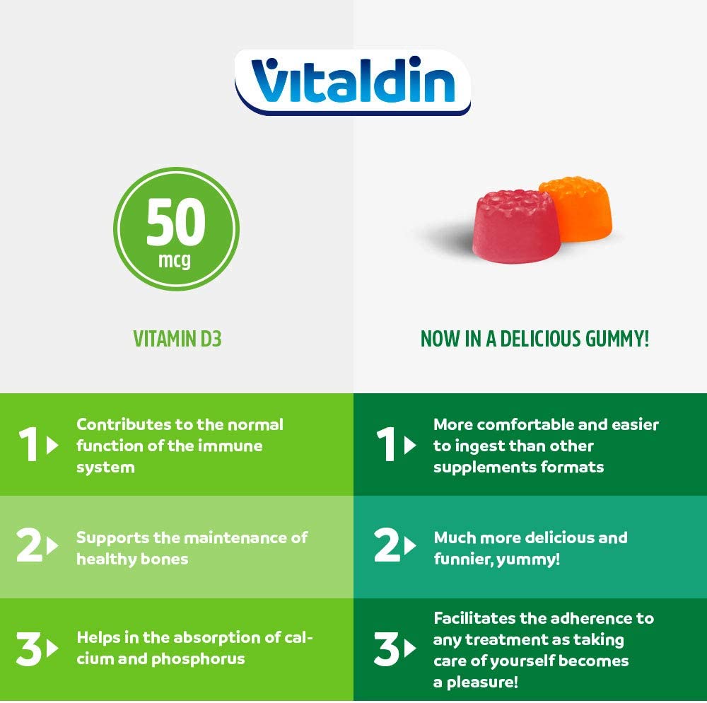 VITALDIN Vitamina D3 gummies