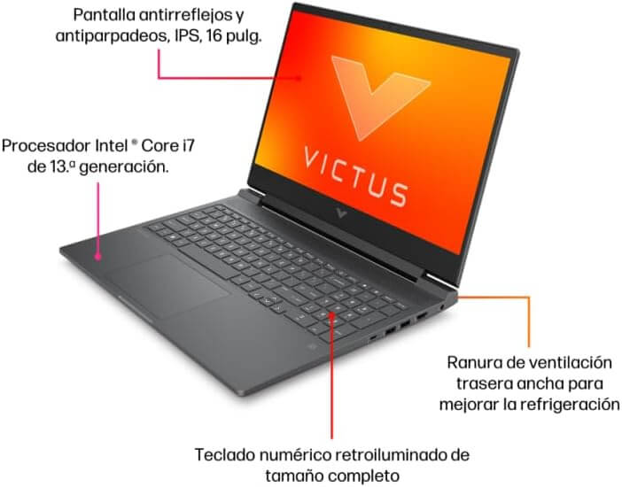 HP VICTUS 16 portatil